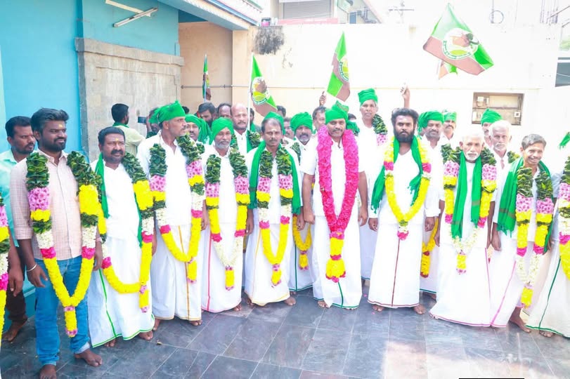 உழவர் உரிமை இயக்க நிர்வாகிகள் மீது பொய் வழக்கு